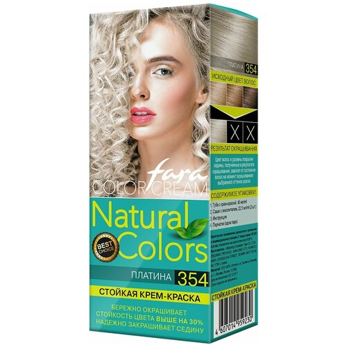 Крем-краска для волос Natural Colors 354 Платина