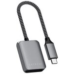 Кабель Satechi ST-UCAPDAM USB Type-C - Audio PD Charger Adapter, серый космос - изображение