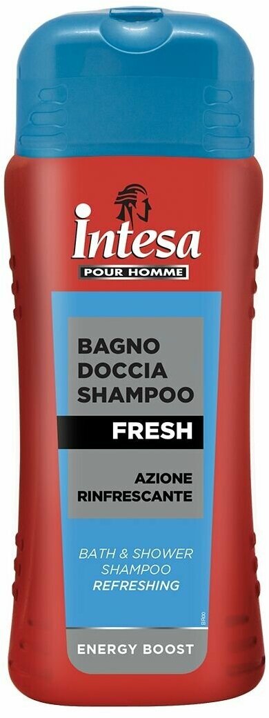 INTESA Шампунь гель для душа Fresh 500 мл