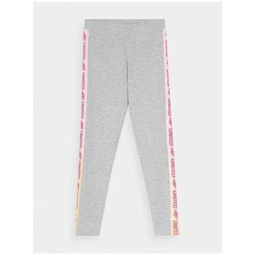 фото Леггинсы/4f/hjz21-jleg003-25m/girl's leggings/серый/128