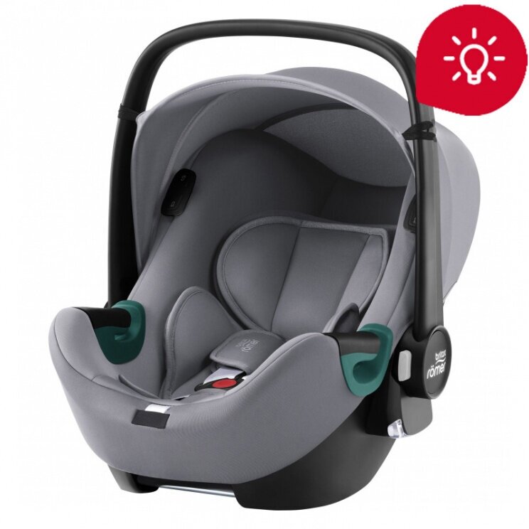 Автокресло 0+ Britax Roemer Baby-Safe iSENSE Frost Grey