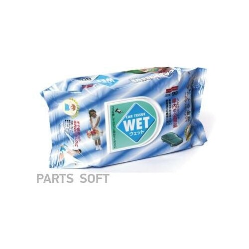 Салфетки Влажные Универсальные Soft99 Wet Tissue, 80Шт. SOFT99 арт. 04126