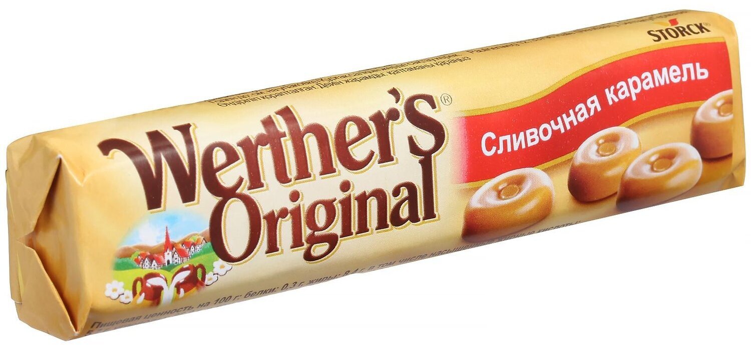 Карамель Werthers Original сливочная, 50 г - фотография № 4