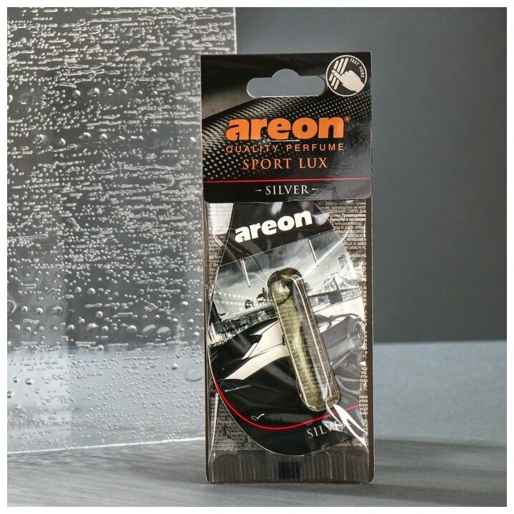 Ароматизатор на зеркало Areon Liquid lux жидкий silver, 5 мл 704-LX-02