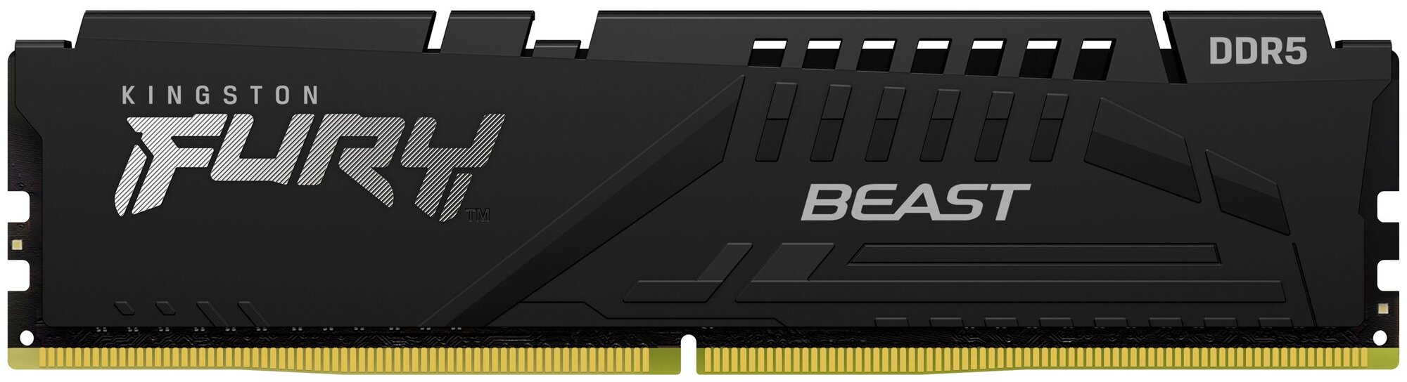 Модуль памяти Kingston 16GB DDR5 5600 DIMM FURY Beast Black EXPO Gaming Memory KF556C36BBE-16 Non-ECC CL36  1.25V 1RX8  RTL