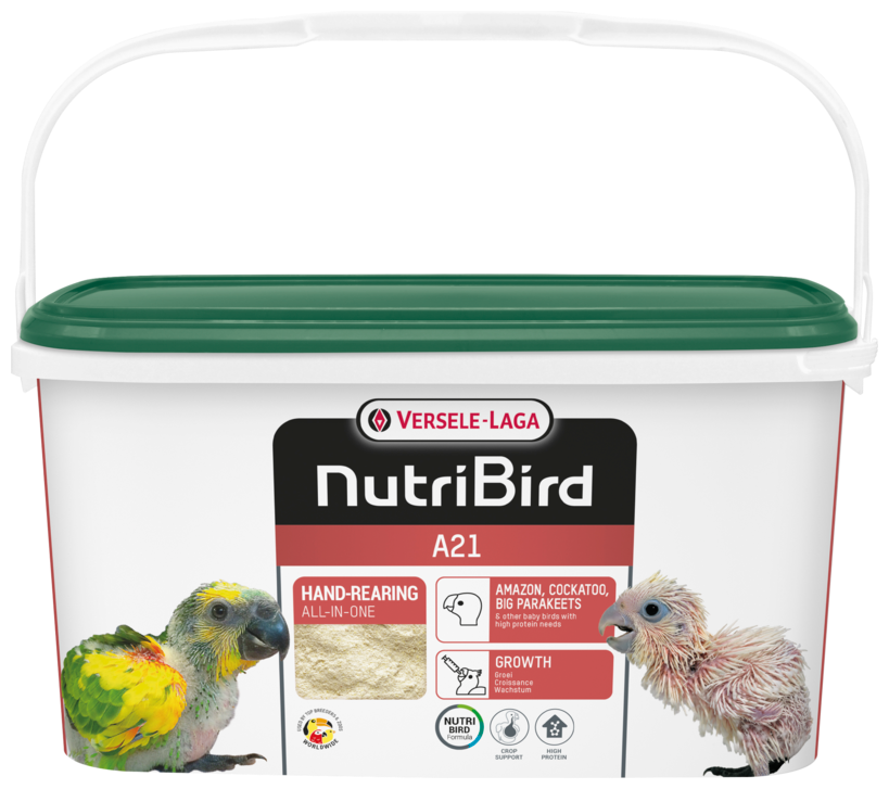 Versele-Laga NutriBird корм для ручного вскармливания всех птенцов A21 3 кг.