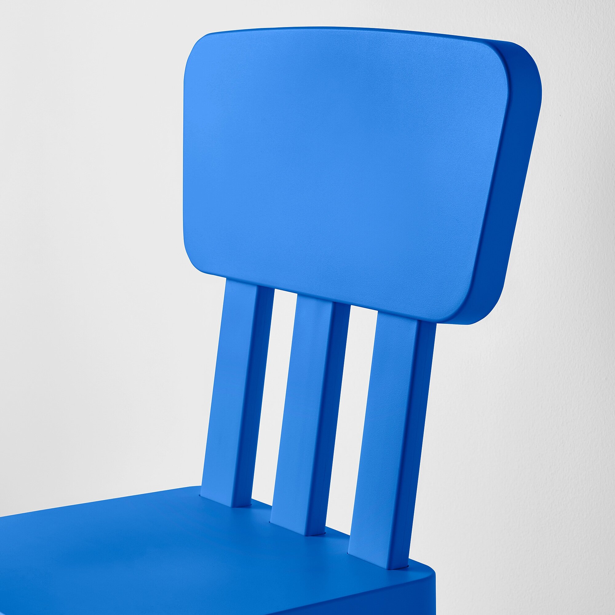 Детский стул икеа маммут (IKEA MAMMUT), 39х36х67 см, синий 20365348 - фотография № 5