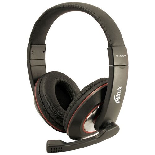 Компьютерная гарнитура Ritmix rh-516M накладная с микрофоном 126300₽