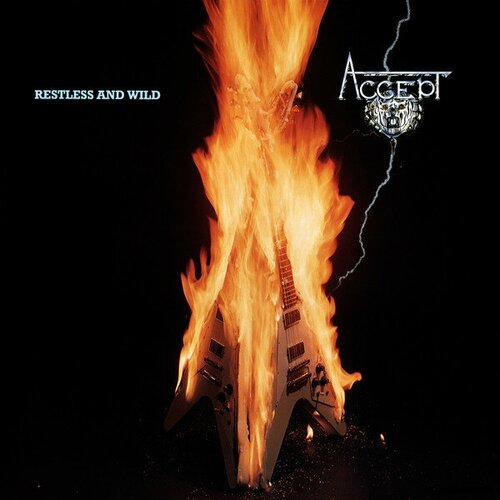 Accept 'Restless And Wild' LP/1982/Rock/Germany/NMint white skull metal never rusts lp curacao vinyl