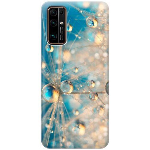 фото Re:pa накладка transparent для honor 30 с принтом "одуванчик в капельках"