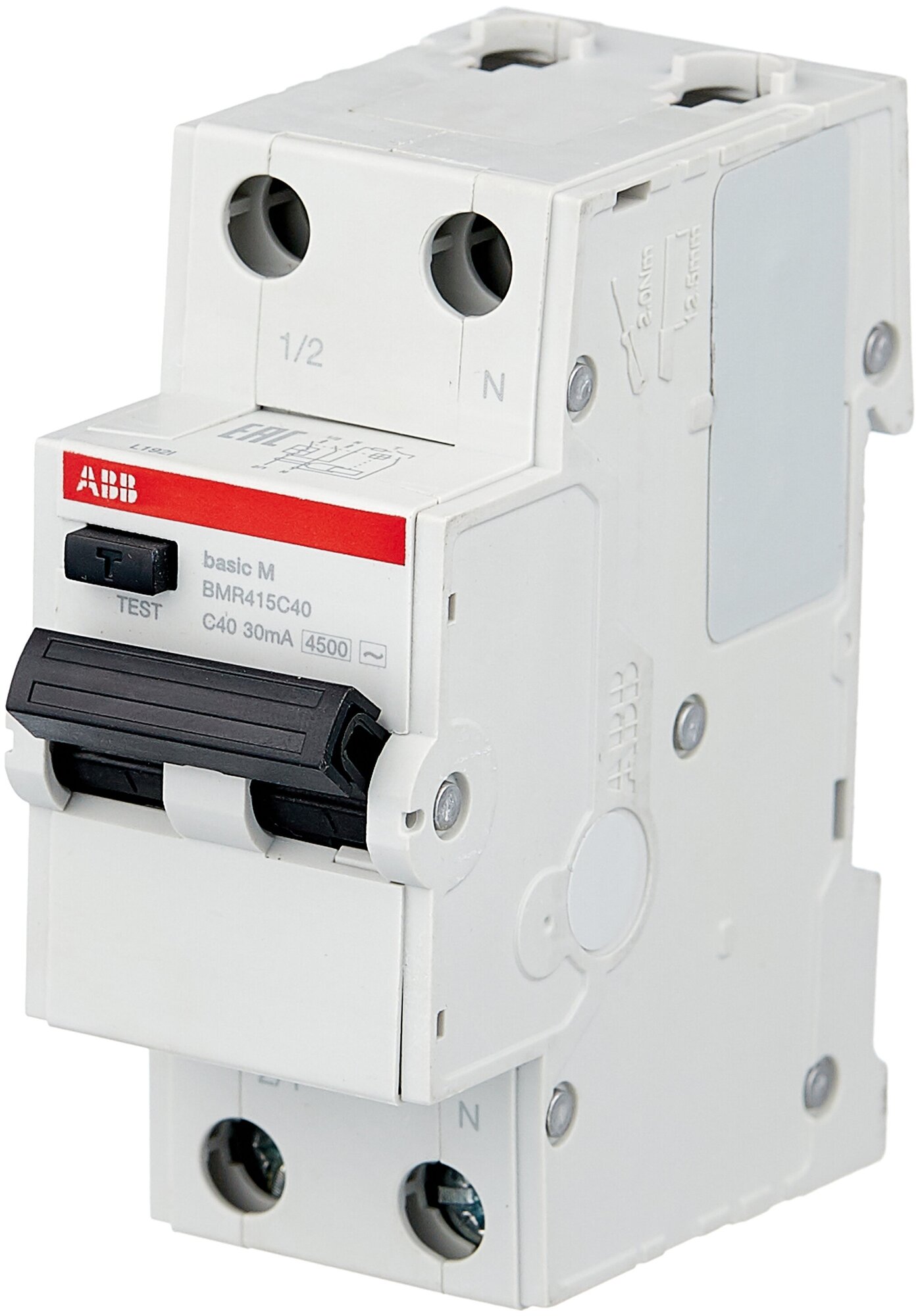   ABB   Basic  (4,5kA) ( ABB Basic  40 30mA BMR415 C40)