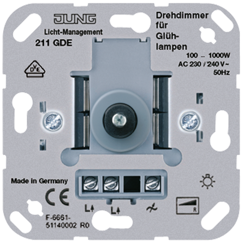 Диммер JUNG 211GDE ECO Profi