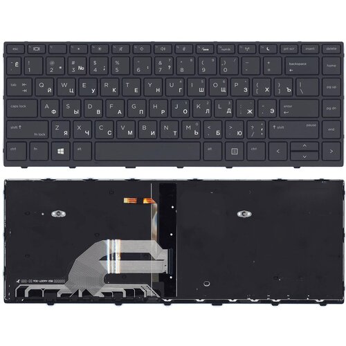 Клавиатура для HP Probook 430 G5 440 G5 c подсветкой pn NSK-XJ0SW0R L21585-001 1930₽