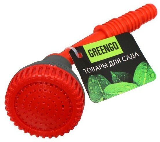 Greengo Насадка для полива, 1/2" (12 мм), 3/4" (19 мм), 5/8" (16 мм), рр−пластик - фотография № 3