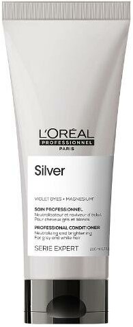 L'Oreal Professionnel Serie Expert Silver Кондиционер для нейтрализации желтизны осветленных и седых волос 200 мл