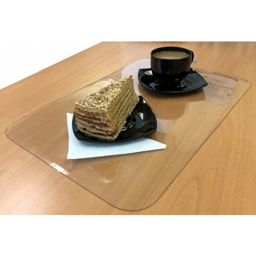 Сервировочные салфетки для стола прозрачные (Комплект из 2-х штук)