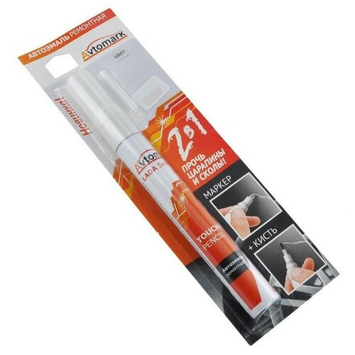 Автоэмаль ремонтная Lada 419 Опал кисть, 10 мл