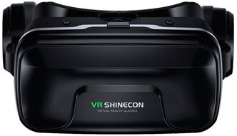 Очки виртуальной реальности VR 3D для телефона Shinecon G04EA Черные