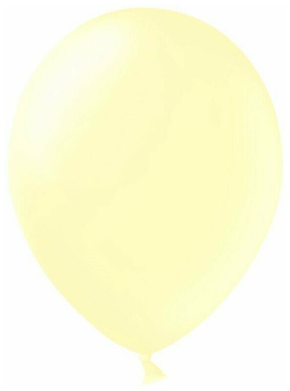 Шары воздушные Дон Баллон латексные 5' 13 см цвет Неаполитанский желтый макарунс 100 шт