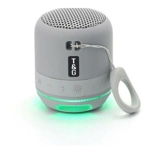 Беспроводная стерео колонкаБлютуз колонка музыкальная в подарок для улицы для дома для пикников для вечериноксерая 359900₽