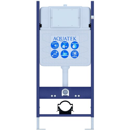 Инсталляция для подвесного унитаза Aquatek ECO Standart 50 INS-0000014 комплект для подвесного унитаза 1130 модель 8180 31 606688 596323 460440