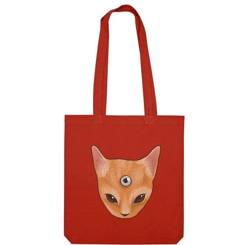 фото Сумка шоппер us basic, красный