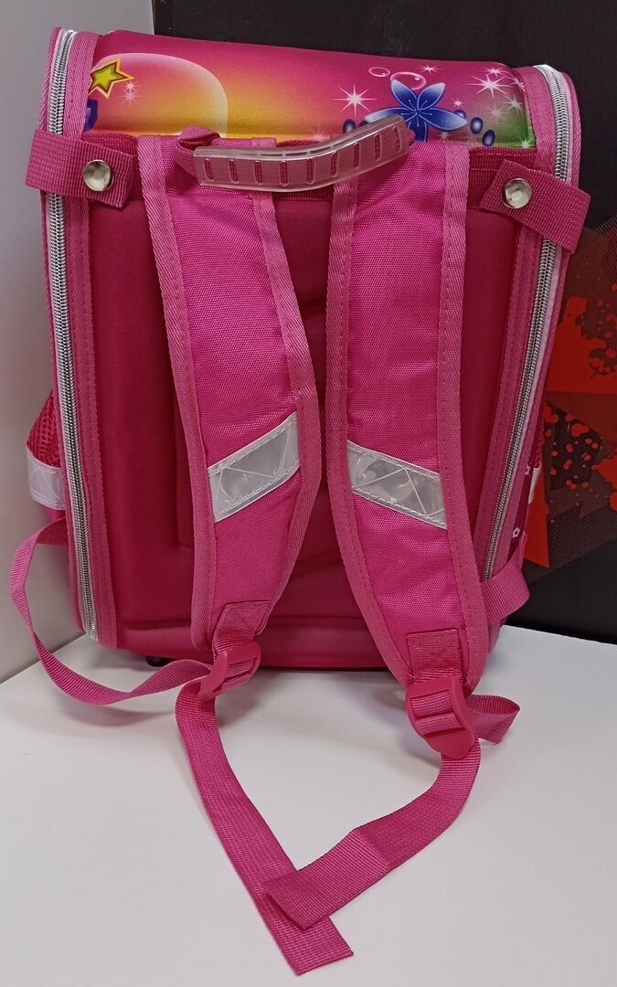 Ранец с единорогом для первоклассницы ортопедический, розовый