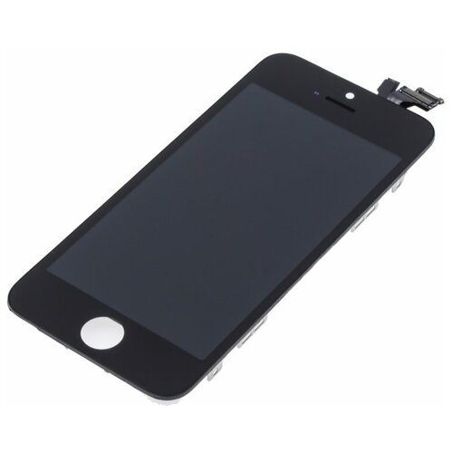 Дисплей для Apple iPhone 5 (в сборе с тачскрином) аналог, черный дисплей для apple iphone 6 plus в сборе с тачскрином аналог черный