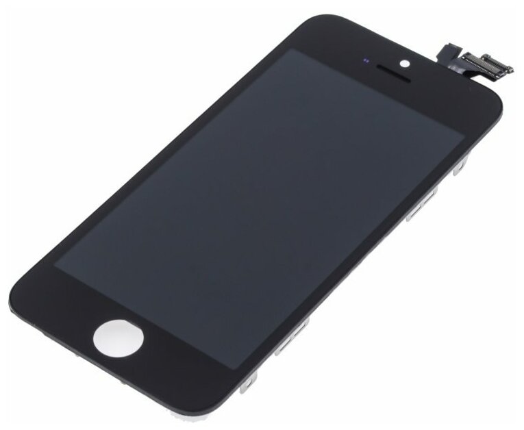 Дисплей для Apple iPhone 5 (в сборе с тачскрином) аналог белый