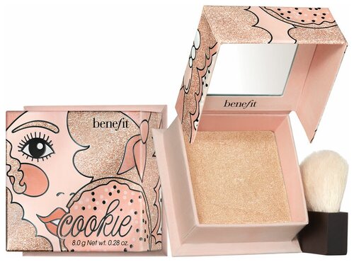 Benefit Пудра-хайлайтер Cookie, Golden pearl