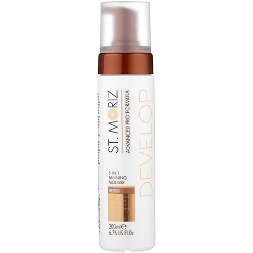 St.Moriz мусс для автозагара Advanced Pro 5 In 1 Tanning Mousse Medium , 200 мл