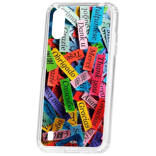 фото Чехол на самcунг а01 kruche print thank you кruче
