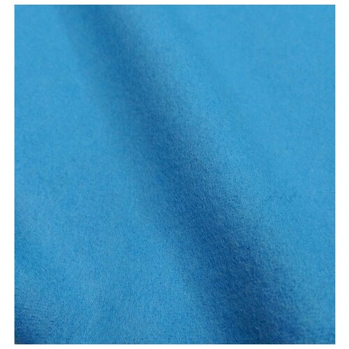 Ткань Сукно кашемир голубого цвета Италия
