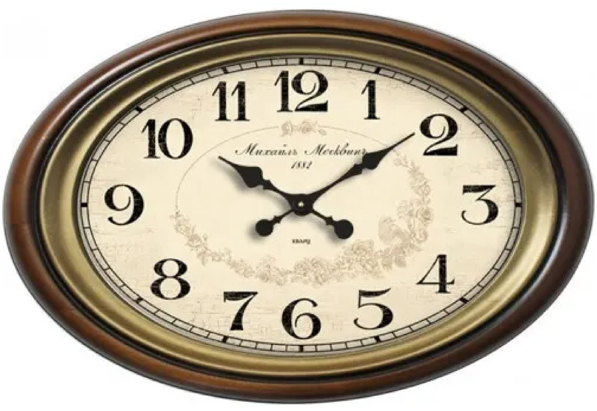 Михаил москвин Соренто 6П-1 классические настенные часы с арабскими индексами