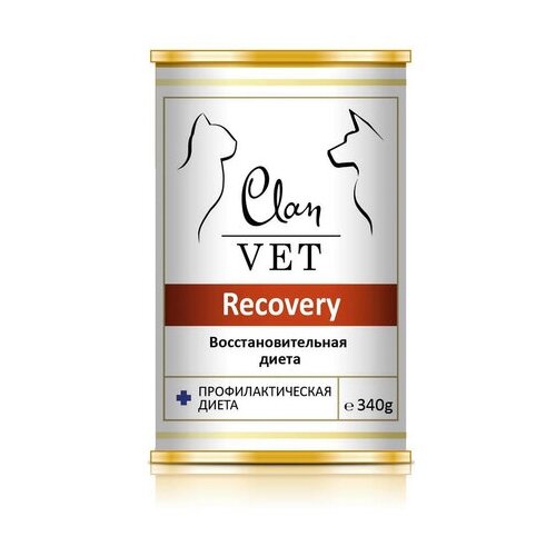 Clan Vet Recovery Влажный лечебный корм для кошек и собак при восстановлении