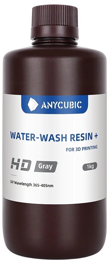 Фотополимерная смола Вода смываемая Anycubic Water-Wash Resin UV для 3Д принтеров LCD DLP 405нм