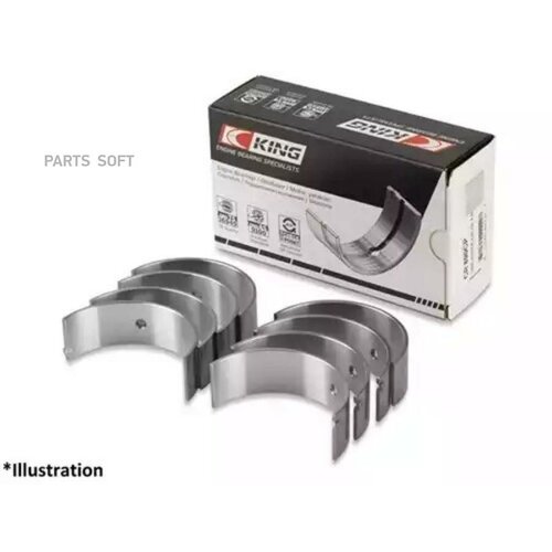 KING BEARINGS CR4017AM0.25 Вкладыши шатунные