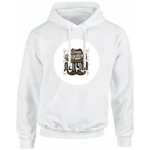 фото Худи, размер 50, белый migom