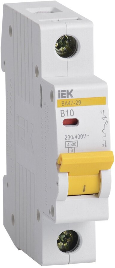 Автоматический выключатель IEK ВА 47-29 (B) 45kA
