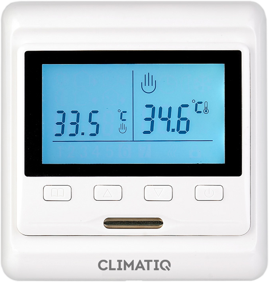 Терморегулятор CLIMATIQ PT (белый)