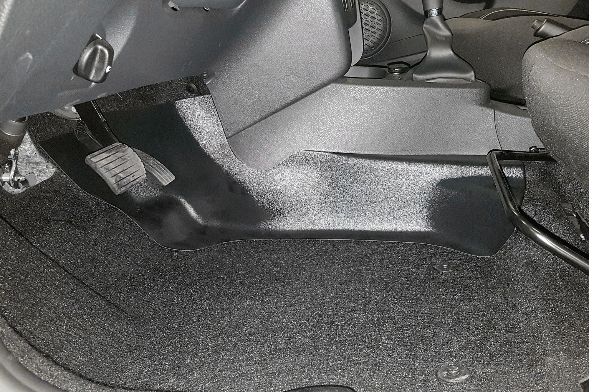 Накладки ABS на ковролин центрального тоннеля Renault Sandero 2 Sandero 2 STEPWAY - Рено Сандеро 2 Степвей