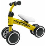 Беговел-каталка EcoBalance Baby 2021 желтый - изображение