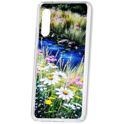 фото Чехол на samsung galaxy a90 5g kruche print ромашки у ручья кruче