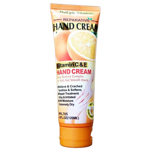 Wokali Крем для рук Hand Cream Vitamin C  E с Витаминами С и Е, 120 мл