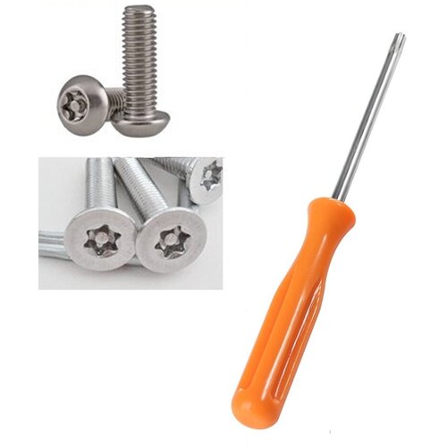 Отвертка Torx T8 для разбора консолей и геймпадов PS3 PS4 XBOX 360 ONE Series S X с отверстием в центре 390₽