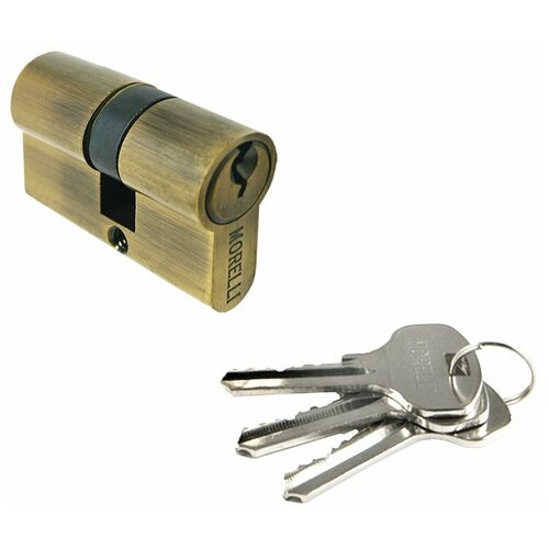 ключевой цилиндр rucetti ключ ключ r60c ab цвет бронза 50C AB, ключевой цилиндр