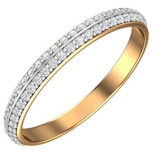 фото Pokrovsky золотое кольцо с бриллиантами кр 17 1100630-02730, размер 17