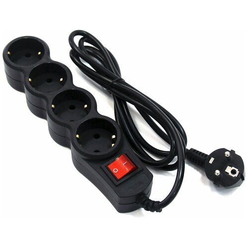 Сетевой фильтр 5bites 4 Sockets 3m Black SP4B-130