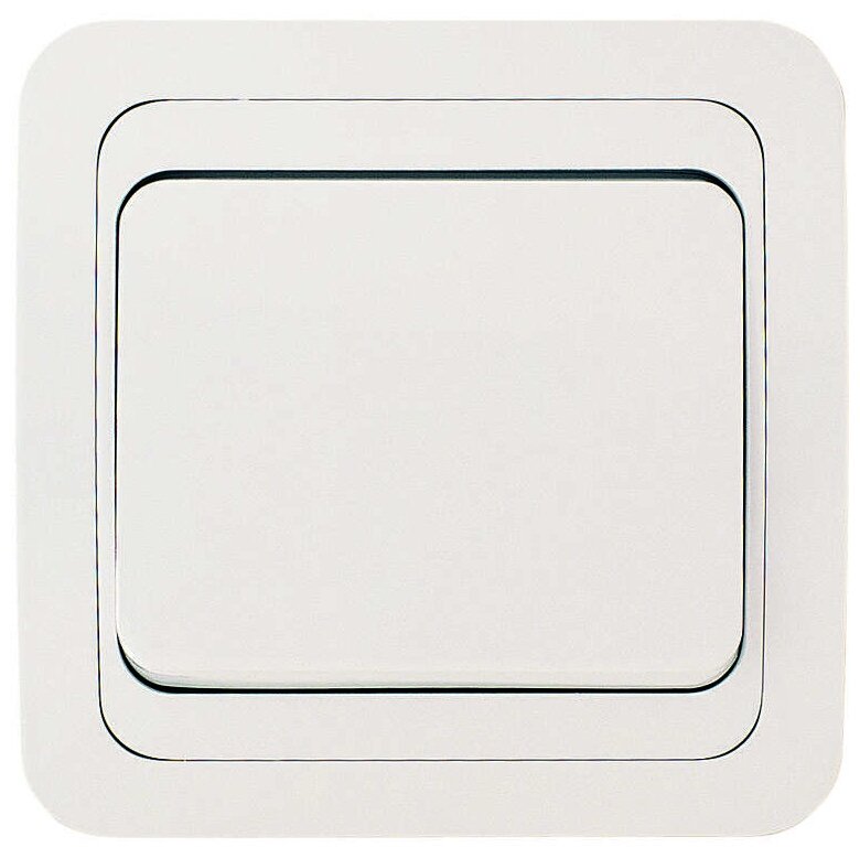 Выключатель 1-кл. СП Mimoza 10А IP20 бел./бел. Makel MAKEL 12001 (1 шт.)