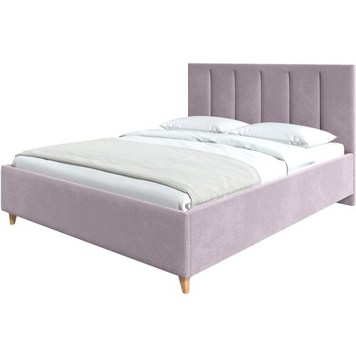Каркас кровати Hoff Berta 180х200 см цвет пыльно-розовый без основания и подъемного механизма 19999₽